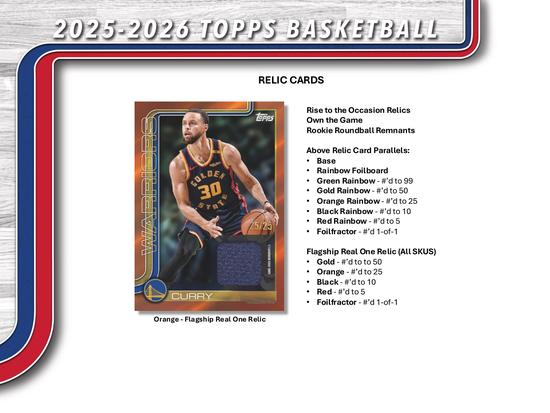 Image for 2025/26 Topps Basketball Hobby Jumbo Box