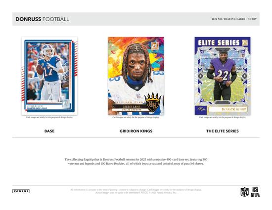 Image for 2025 Panini Donruss Football Hobby Box