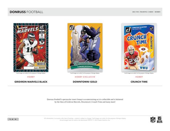 Image for 2025 Panini Donruss Football Hobby Box