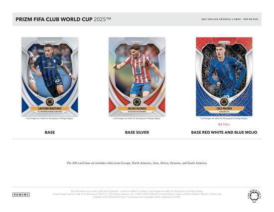 Image for 2025 Panini Prizm FIFA Club World Cup Soccer Blaster 20-Box Case