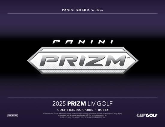 Image for 2025 Panini Prizm LIV Golf Hobby 16-Box Case