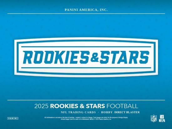 Image for 2025 Panini Rookies & Stars Football Blaster Hobby 20-Box Case