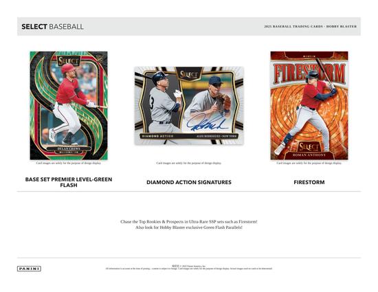 Image for 2025 Panini Select Baseball Blaster Hobby 20-Box Case