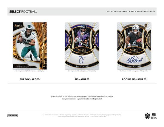 Image for 2025 Panini Select Football Mega Hobby 20-Box Case