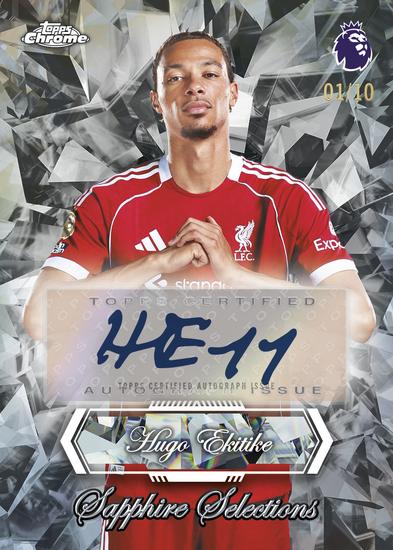Image for 2026 Topps Chrome Premier League EPL Soccer Sapphire Edition Box
