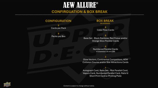 Image for 2026 Upper Deck AEW Allure Wrestling Hobby Box