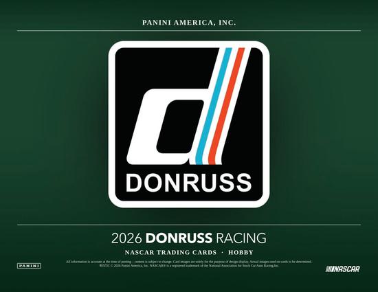 Image for 2026 Panini Donruss NASCAR Racing Hobby Box
