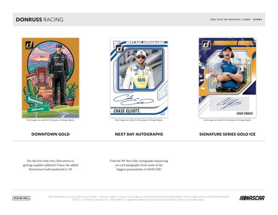 Image for 2026 Panini Donruss NASCAR Racing Hobby Box