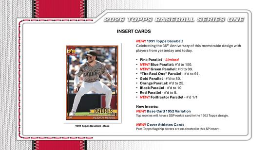 Image for 2026 Topps Series 1 Baseball Hobby 12-Box Case