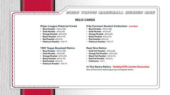 Image for 2026 Topps Series 1 Baseball Hobby Box