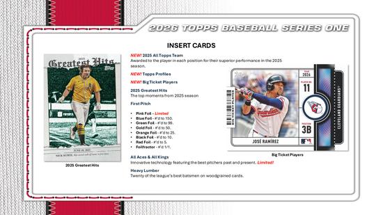 Image for 2026 Topps Series 1 Baseball Mega 20-Box Case