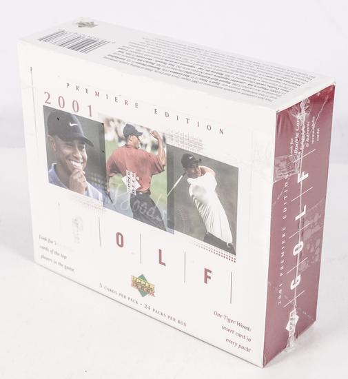 Image for 2001 Upper Deck Golf Retail Box - Tiger Woods Rookie!