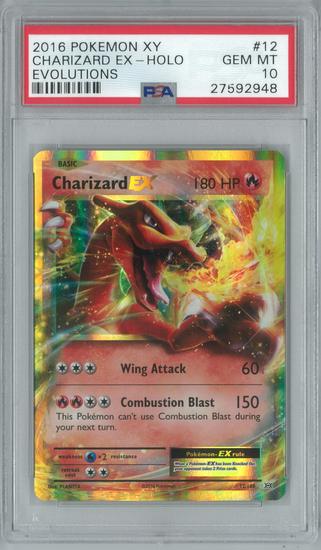 Pokemon Evolutions Charizard EX 12/108 PSA 10 GEM MINT | eBay