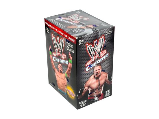Image for WWE Chrome Wrestling 8-Pack Blaster Box (Topps 2014)