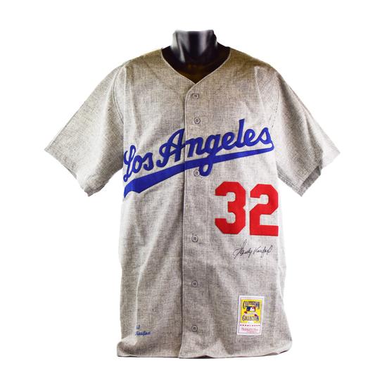 sandy koufax brooklyn dodgers jersey