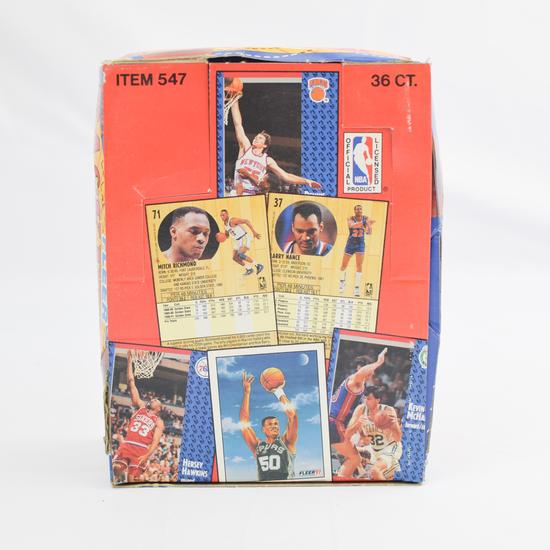 Image for 1991/92 Fleer Series 1 Basketball Wax Box (Reed Buy)