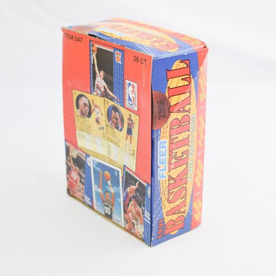 Image for 1991/92 Fleer Series 1 Basketball Wax Box (Reed Buy)
