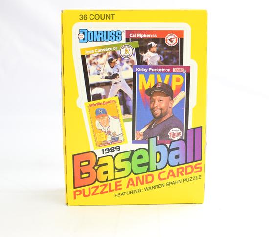 Image for 1989 Donruss Baseball Wax Box (Reed Buy)