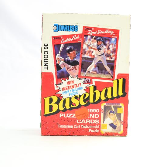 Image for 1990 Donruss Baseball Wax Box (Reed Buy)