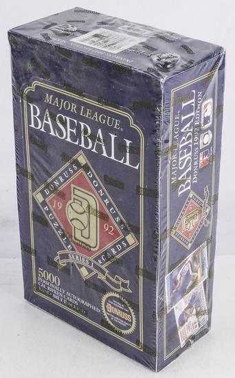 Image for 1992 Donruss Series 1 Baseball Hobby Box