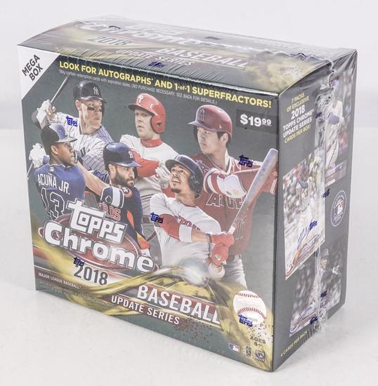 2018 Topps Chrome Baseball MEGA BOX  メガ 2018 Topps Chrome Mega Box | eBay