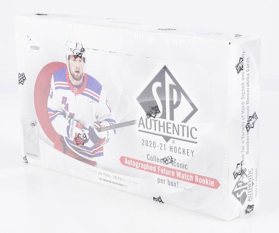 Image for 2020/21 Upper Deck SP Authentic Hockey Hobby Box