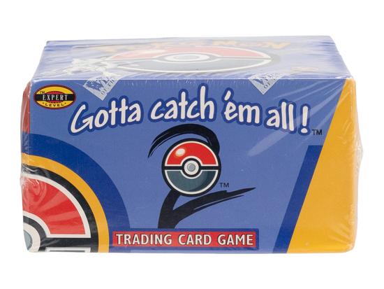 Pokemon Base Set 2 Booster Box WOTC EX-MT small holes in shrink