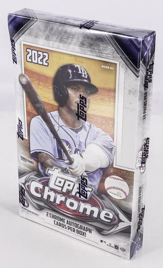 Image for 2022 Topps Chrome Baseball Hobby Box