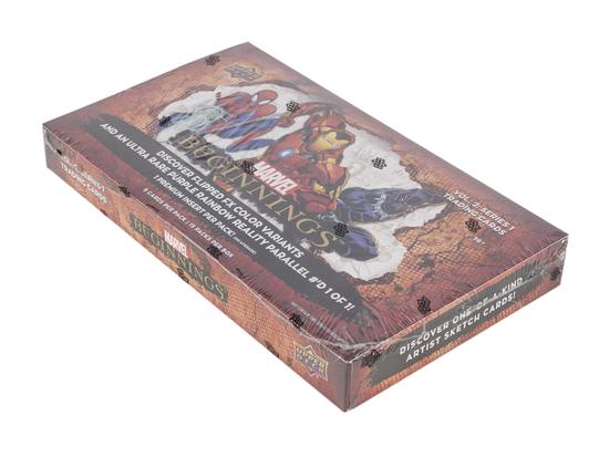 Image for Marvel Beginnings Volume 2 Series 1 Trading Cards Hobby Box (Upper Deck 2021)