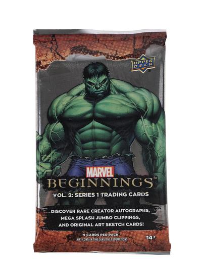 Image for Marvel Beginnings Volume 2 Series 1 Trading Cards Hobby Box (Upper Deck 2021)