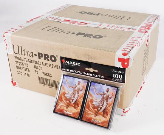 Image for CLOSEOUT - ULTRA PRO 100 COUNT BASRI KET DECK PROTECTORS 60-PACK CASE