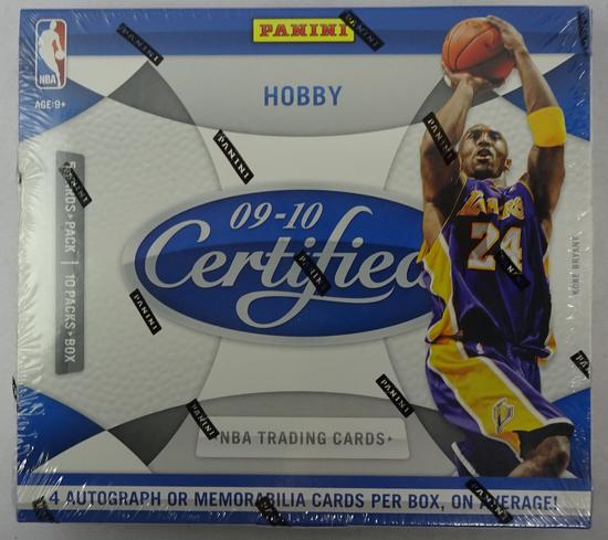 Image for 2009/10 Panini Certified Basketball Hobby Box (Reed Buy)
