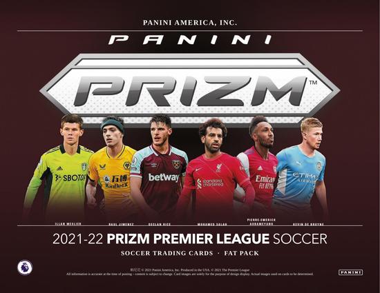 Image for 2021/22 Panini Prizm Premier League EPL Soccer Jumbo Value Pack (Lot of 12 = 1 Box)