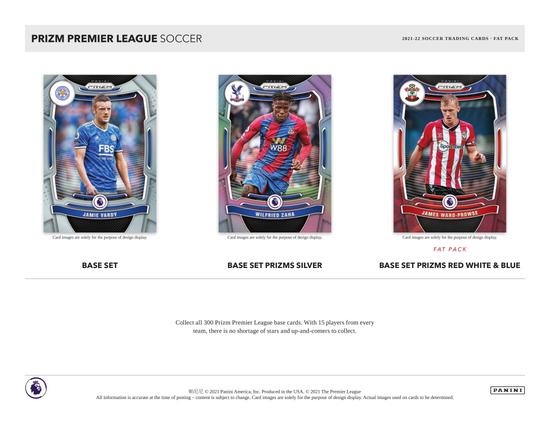Image for 2021/22 Panini Prizm Premier League EPL Soccer Jumbo Value Pack (Lot of 12 = 1 Box)