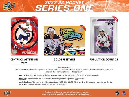 Image for 2022/23 Upper Deck Series 1 Hockey Hobby 12-Box Case