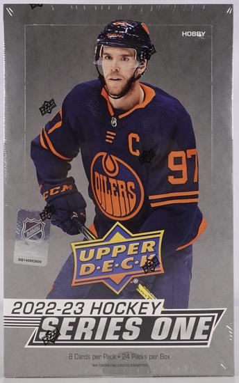 Image for 2022/23 Upper Deck Series 1 Hockey Hobby 12-Box Case