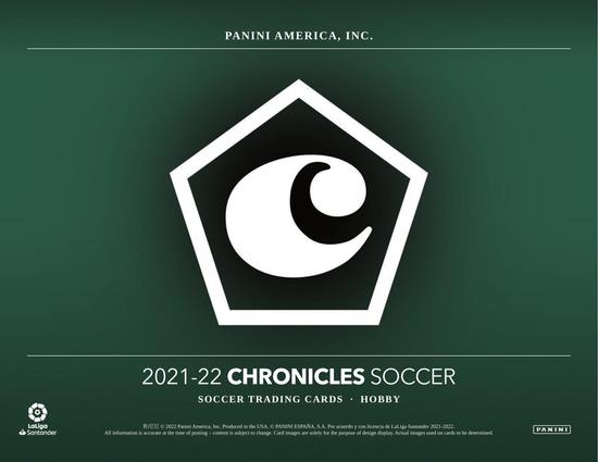 Image for 2021/22 Panini Chronicles Soccer Hobby Box