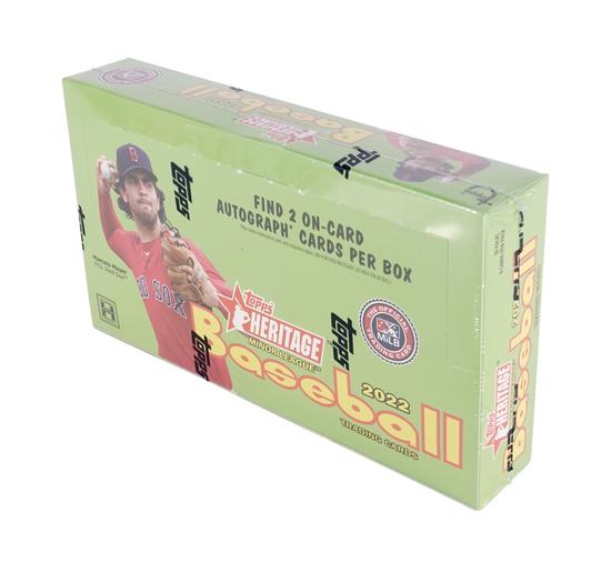 Image for 2022 Topps Heritage Minor League Baseball Hobby Box (Reed Buy)