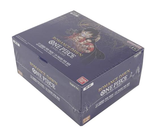 One Piece TCG: Romance Dawn Booster Box (1st Print) (Blue Bottom)