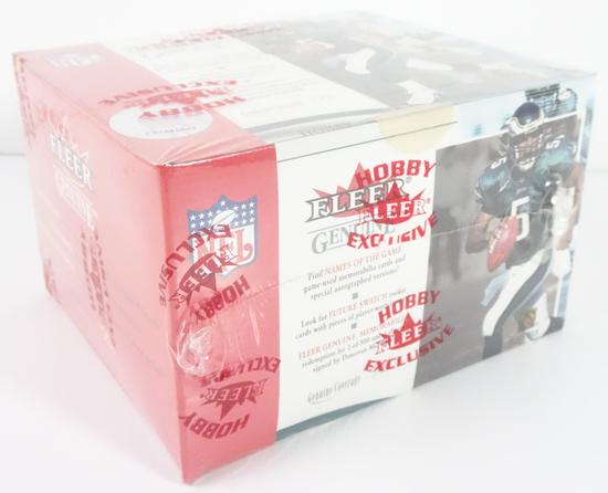 Image for 2001 Fleer Genuine Football Hobby Box (Reed Buy)