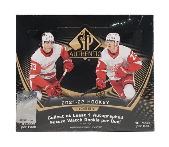 Image for 2021/22 Upper Deck SP Authentic Hockey Hobby Box