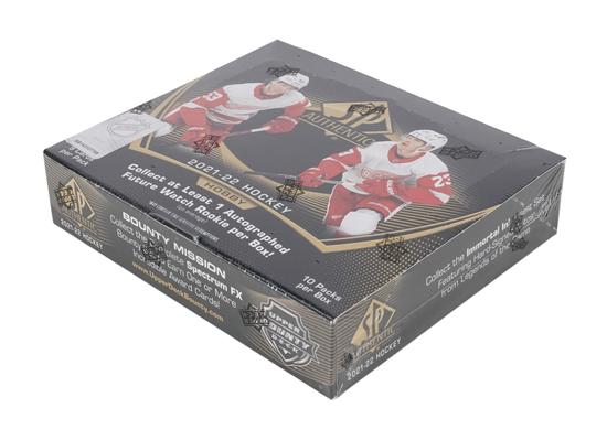 Image for 2021/22 Upper Deck SP Authentic Hockey Hobby Box