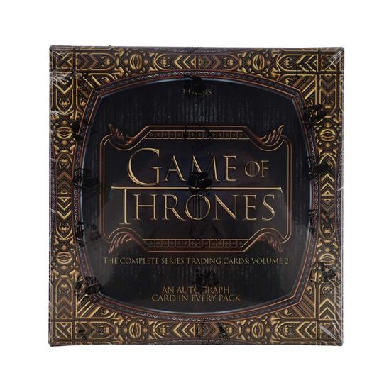 Image for Game Of Thrones The Complete Series Trading Cards Volume 2 Box (Rittenhouse 2022)