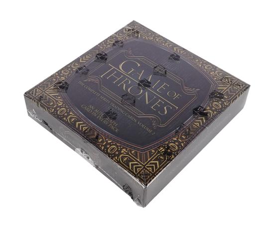 Image for Game Of Thrones The Complete Series Trading Cards Volume 2 Box (Rittenhouse 2022)