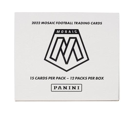 Image for 2022 Panini Mosaic Football Multi Cello Fat Pack 12-Pack Box