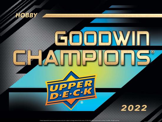 Image for 2022 Upper Deck Goodwin Champions Hobby 16-Box Case