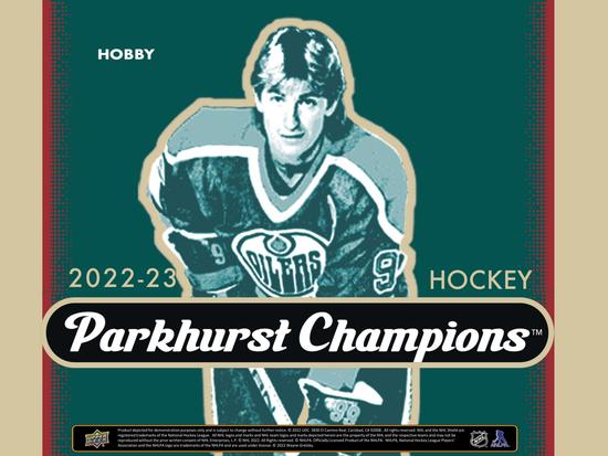 Image for 2022/23 Upper Deck Parkhurst Champions Hockey Hobby 12-Box Case