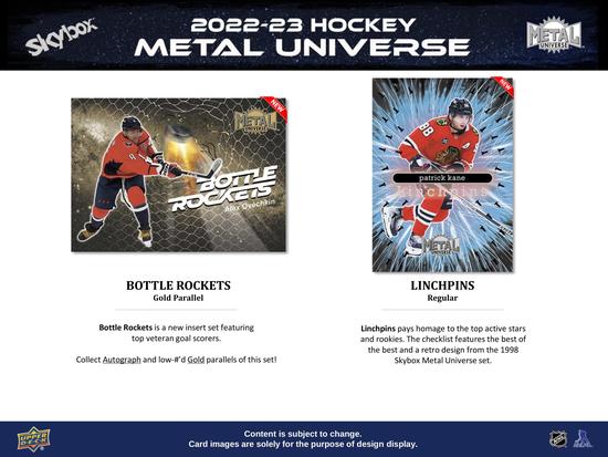 Image for 2022/23 Upper Deck Skybox Metal Universe Hockey Hobby Box