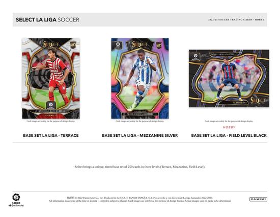 Image for 2022/23 Panini Select La Liga Soccer Hobby Box