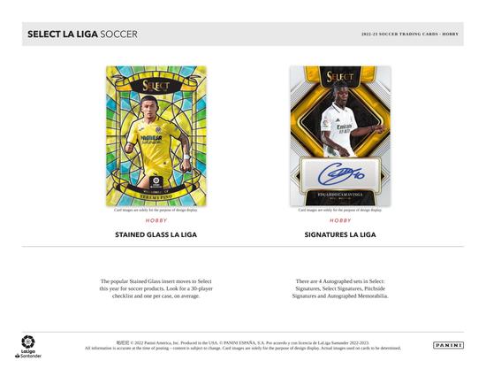 Image for 2022/23 Panini Select La Liga Soccer Hobby Box